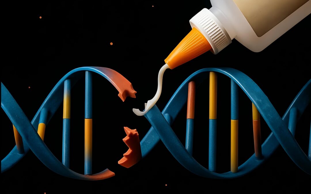Scientists found an anti-aging Glue that repairs damaged DNA and slows brain aging