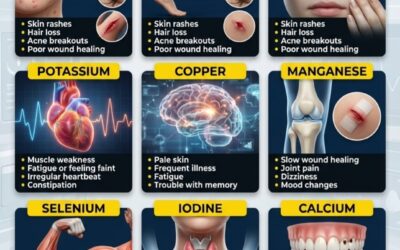 Warning signs of Mineral Deficiencies